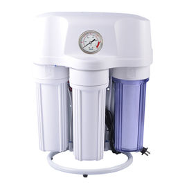 5 Tahap Sistem Reverse Osmosis Water Filter 50GPD Manual Siram Ganda O Ring Perumahan